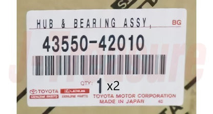 TOYOTA RAV4 06-12 ACA3# ASA3# Genuine Front Axle Hub Sub Assy RH & LH Set OEM