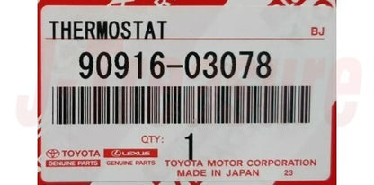TOYOTA 4RUNNER TRUCK RN5# RN10# 1984-1995 Genuine Thermostat 90916-03078 OEM