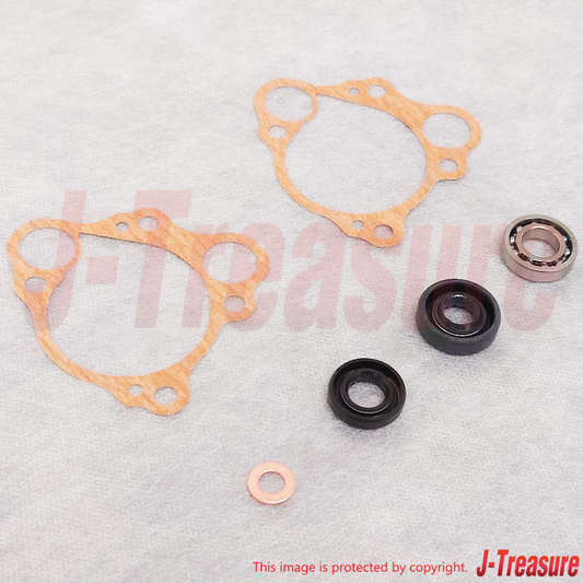 HONDA CR125R 1987-2004 Genuine Water Pump Bearing & Seal & Gasket(x2) Set OEM