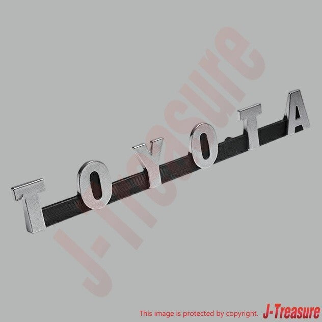 TOYOTA LAND CRUISER FJ40 HJ45 69-74 Genuine Front Grille Emblem 75321-60010 OEM