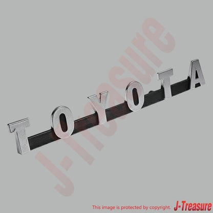 TOYOTA LAND CRUISER FJ40 HJ45 69-74 Genuine Front Grille Emblem 75321-60010 OEM