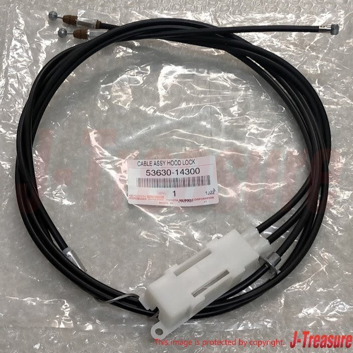 TOYOTA SUPRA JZA80 93-98 RHD Genuine Bonnet Hood Lock Release Control Cable OEM