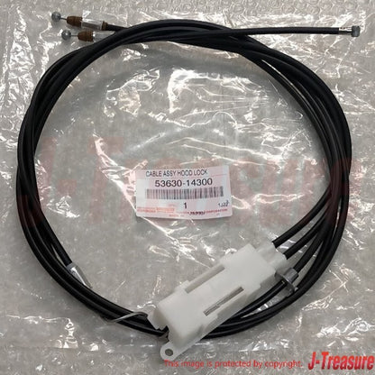 TOYOTA SUPRA JZA80 93-98 RHD Genuine Bonnet Hood Lock Release Control Cable OEM