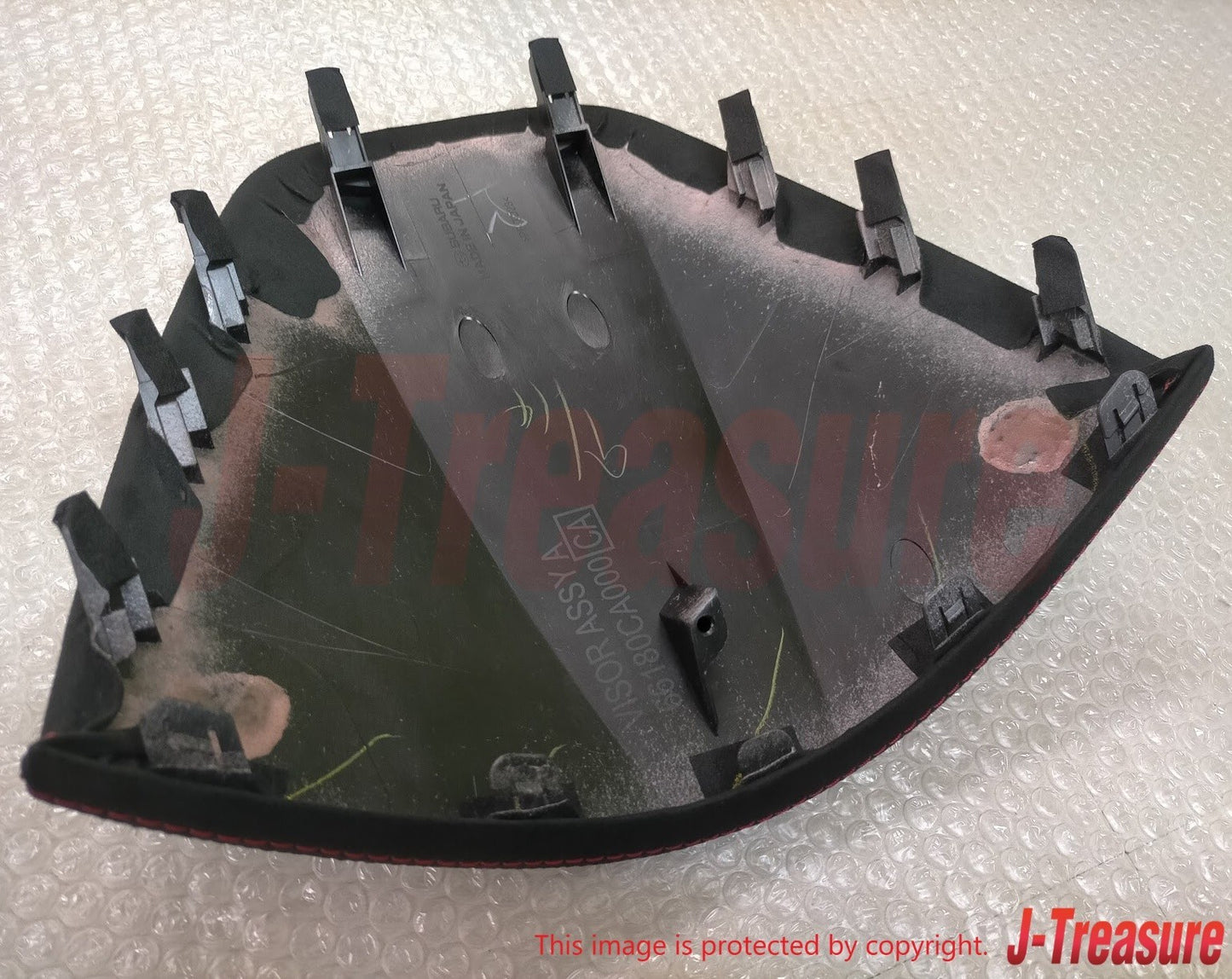 TOYOTA 86 GT86 SCION FR-S ZN6 Genuine Cluster Visor Meter Hood Red Stitch OEM