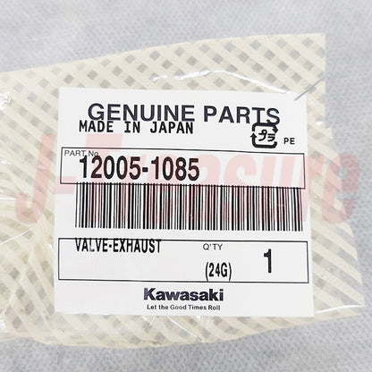 KAWASAKI KLR650 KL650A KL650E '87-10 Genuine Intake(x2) & Exhaust(x2) Valve Set
