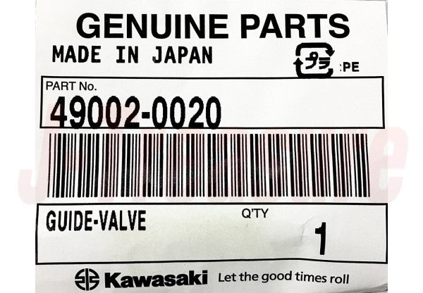 KAWASAKI KX450F 2009-2018 Genuine Engine Valve Guide 49002-0020 OEM