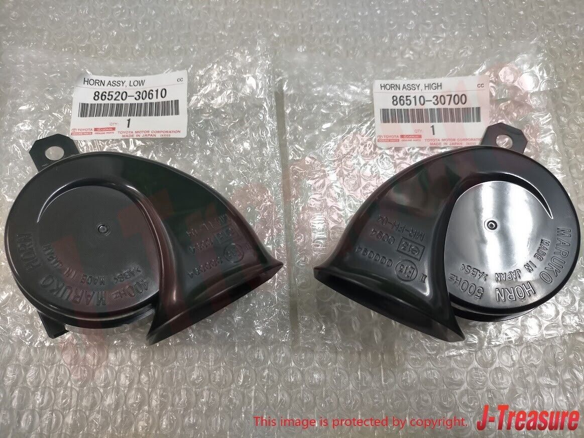 TOYOTA LEXUS LS600 600HL IS250 IS350C ISF LS460 High / Low Horn Set Genuine OEM