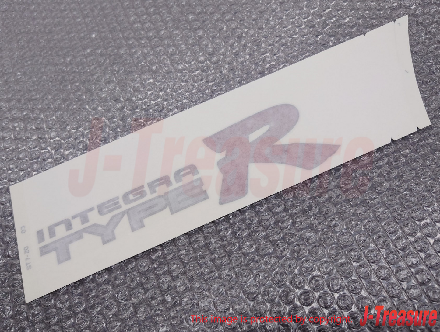 HONDA INTEGRA TYPE-R DC2 1997-2001 Genuine Side Decal Silver Right Left Set OEM