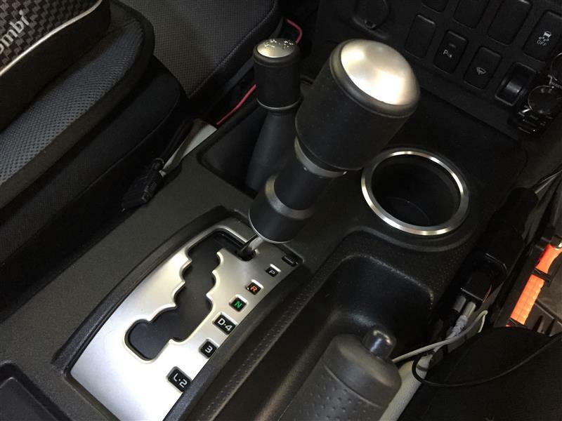 TOYOTA FJ CRUISER GSJ15W 2007-2014 Genuine Shift Knob & Transfer Knob Set OEM