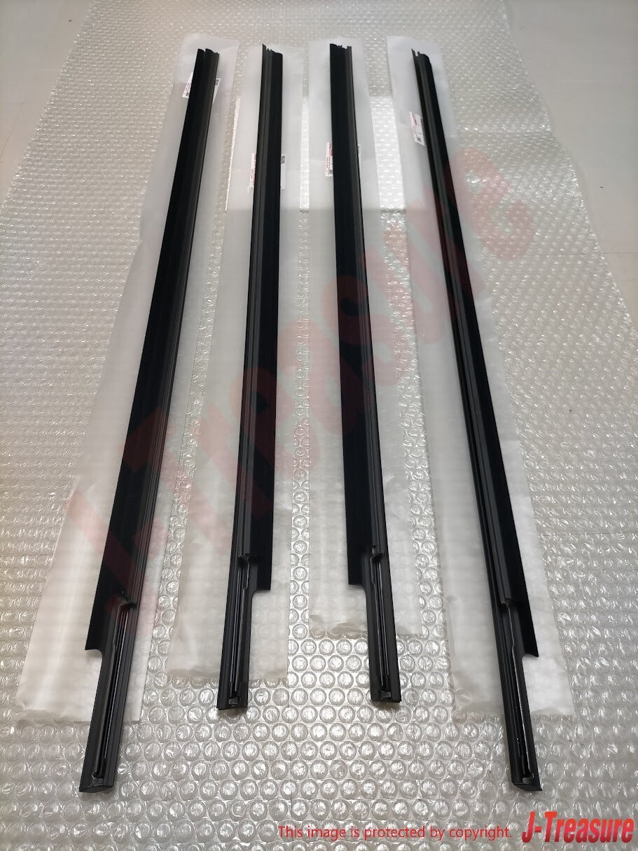 TOYOTA CAMRY MCV20 97-01 Genuine Front & Rear Door Belt Moulding RH & LH Set OEM