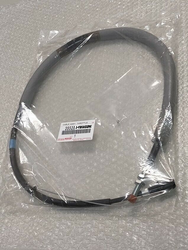 TOYOTA LAND CRUISER FZJ80 FZJ100 Genuine Throttle Accelerator Control Cable OEM