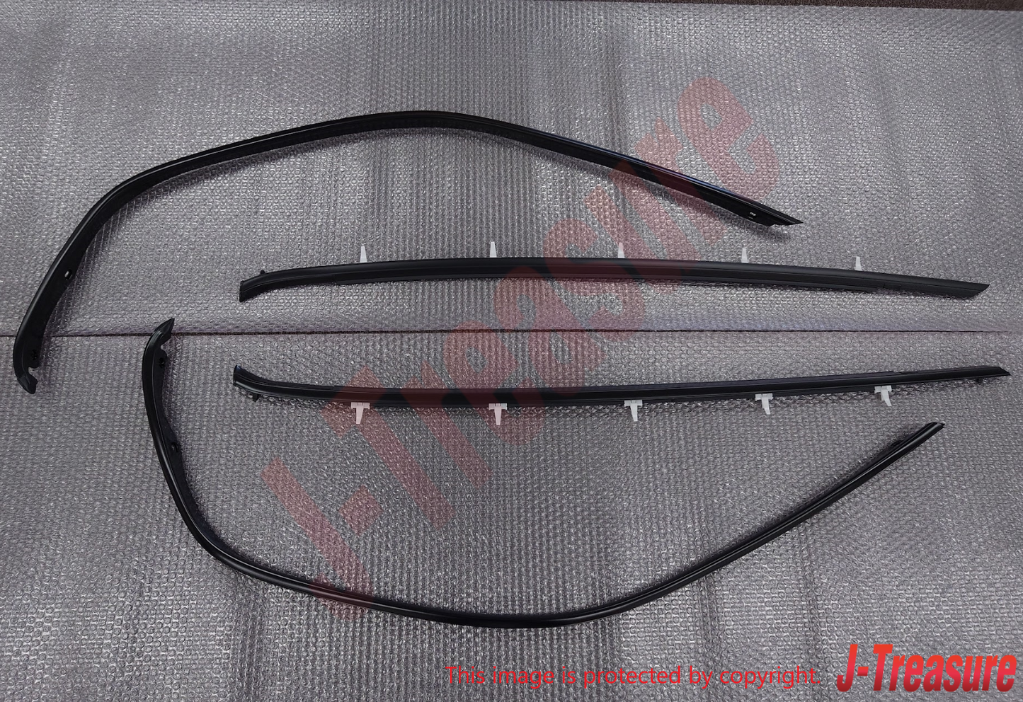 MAZDA RX-7 RX7 FD3S 93-95 Genuine Front Door Drip Molding Right & Left Set OEM