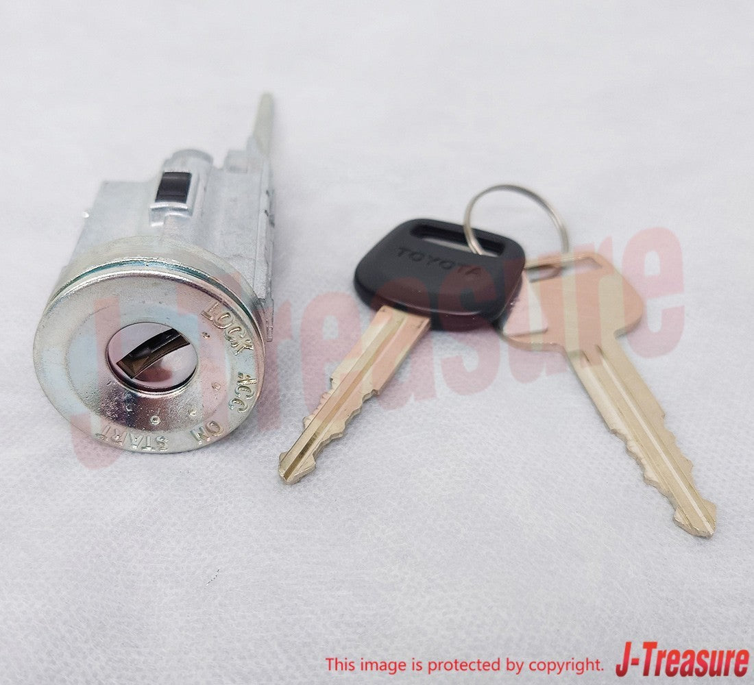TOYOTA LAND CRUISER FZJ80 91-98 Genuine Ignition Switch Lock Cylinder & Key Set