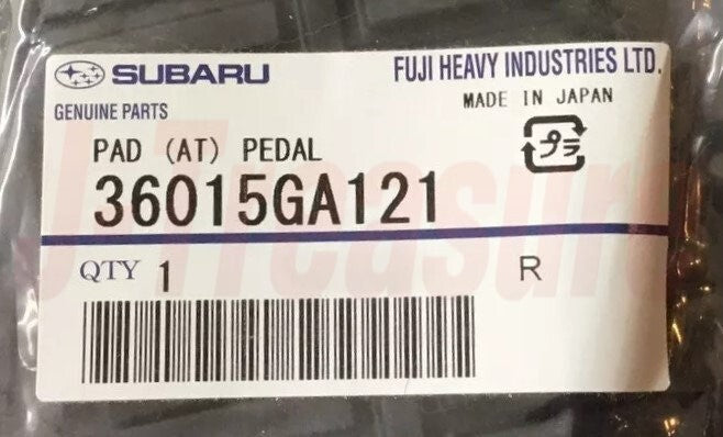 SUBARU IMPREZA GE GH 2002-2021 Genuine AT Brake Pedal Pad 36015GA121 OEM