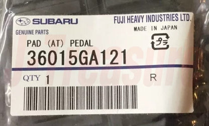 SUBARU IMPREZA GE GH 2002-2021 Genuine AT Brake Pedal Pad 36015GA121 OEM