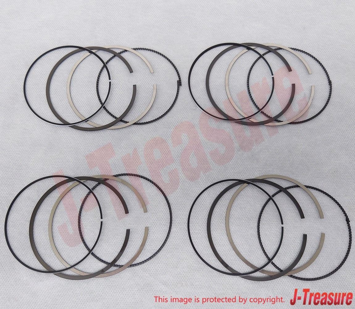 YAMAHA YZF-R6 2006-2024 Genuine Piston Ring Set Standard 2C0-11603-00-00 x4 Set