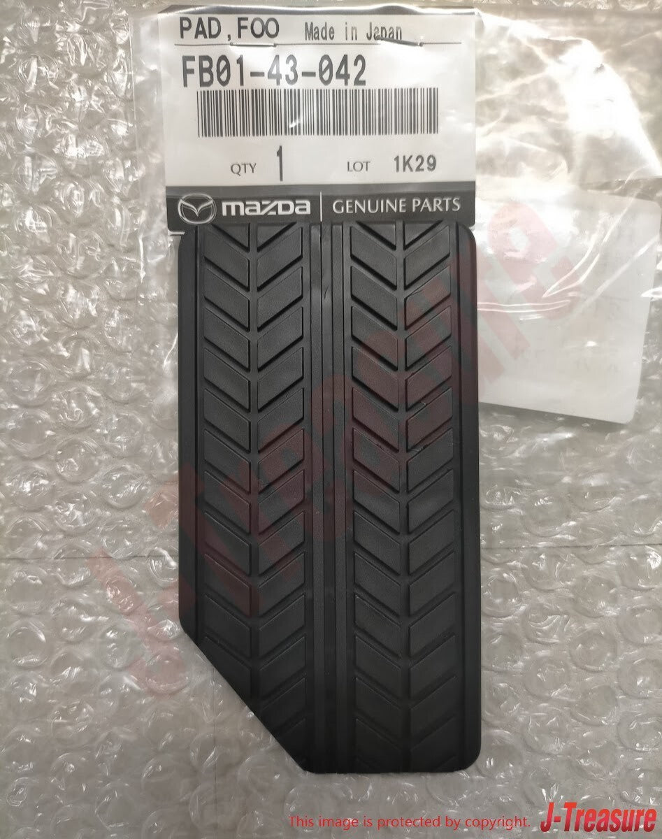 MAZDA RX-7 FC3S Genuine Foot Rest & Clutch & Brake & Accelerator Pedal Pad OEM
