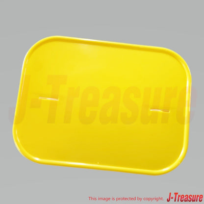 SUZUKI JR50 P3 84-95 Genuine Front Number Plate Yellow Model 94911-04420-25Y OEM