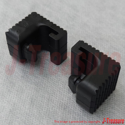 HONDA ODYSSEY 99-10 Genuine Slide Door Upper Rail Stopper 72557-S0X-A00 x2 Set