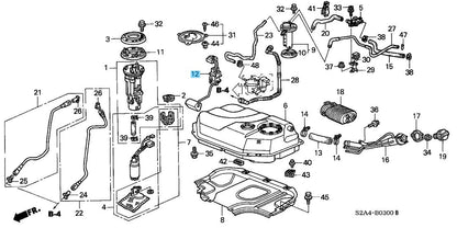HONDA S2000 AP1 AP2 2000-2004 Genuine Fuel Meter Comp 17630-S2A-A32 OEM