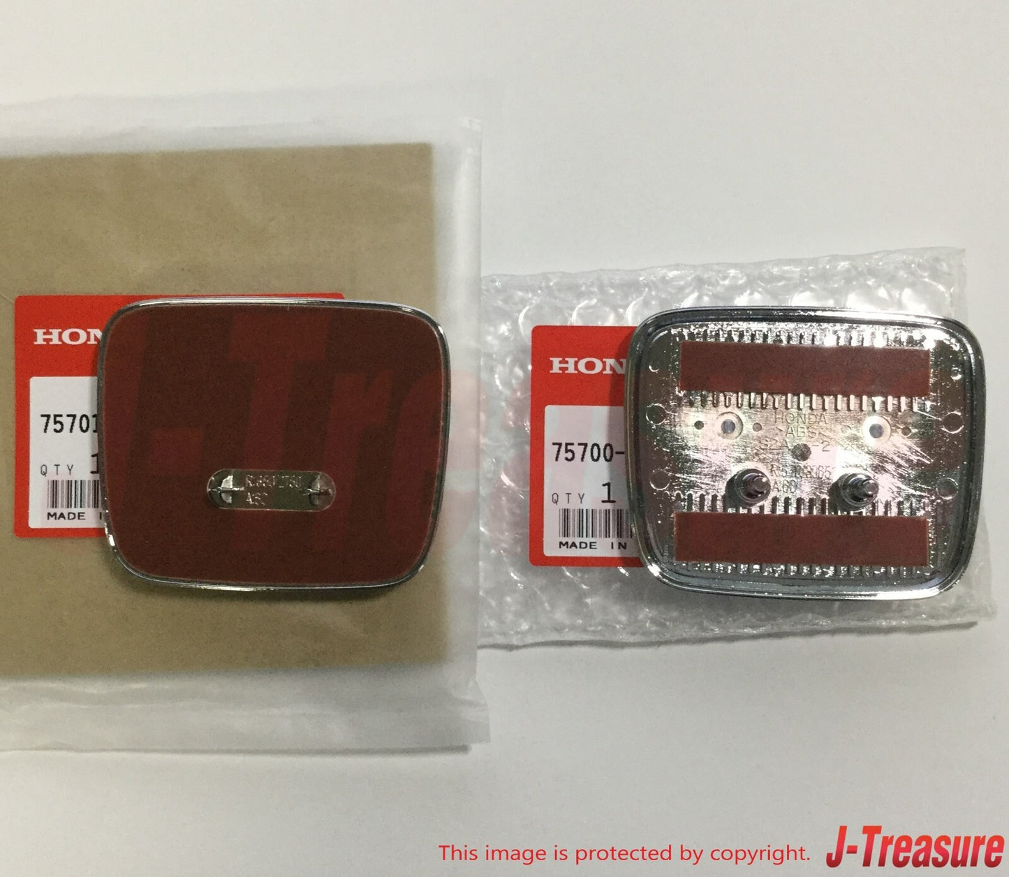 HONDA S2000 S2K AP1 2000-2003 Genuine "H" Red Emblem Badge Front & Rear Set OEM