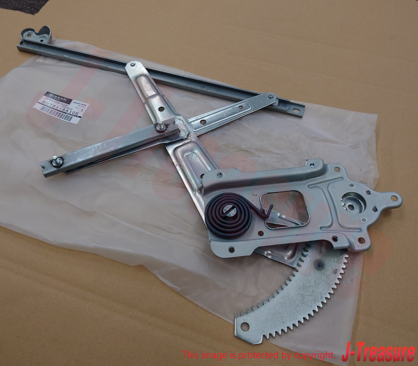 NISSAN SKYLINE R34 2Door 99-02 Genuine Door Window Regulator Assy LH 80721-AA106