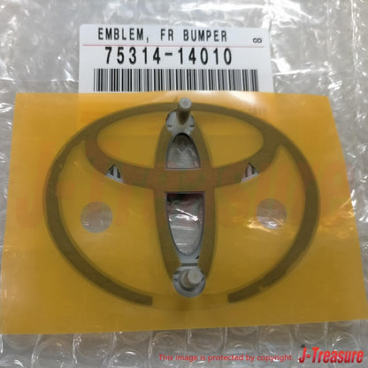 TOYOTA SUPRA JZA80 MK4 93-02 Genuine Emblem Badge Front & Rear Set Gunmetal OEM