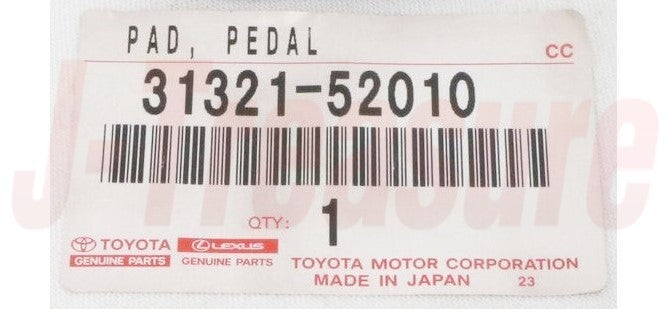 TOYOTA CAMRY ACV36 2002-2011 Genuine Clutch or Brake Pedal Pad 31321-52010 OEM