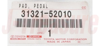 TOYOTA CAMRY ACV36 2002-2011 Genuine Clutch or Brake Pedal Pad 31321-52010 OEM