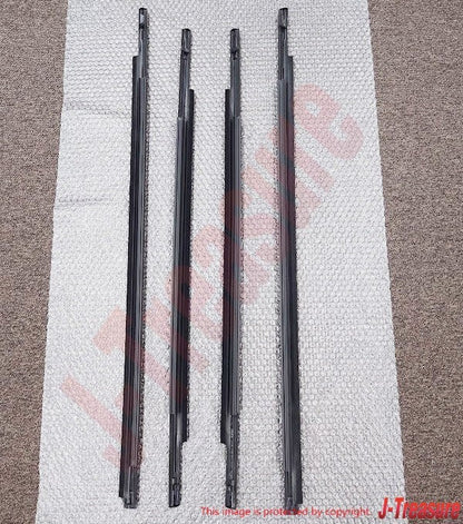 MITSUBISHI OUTLANDER SPORT 11-24 Genuine  Door Belt Molding Front Rear Set OEM