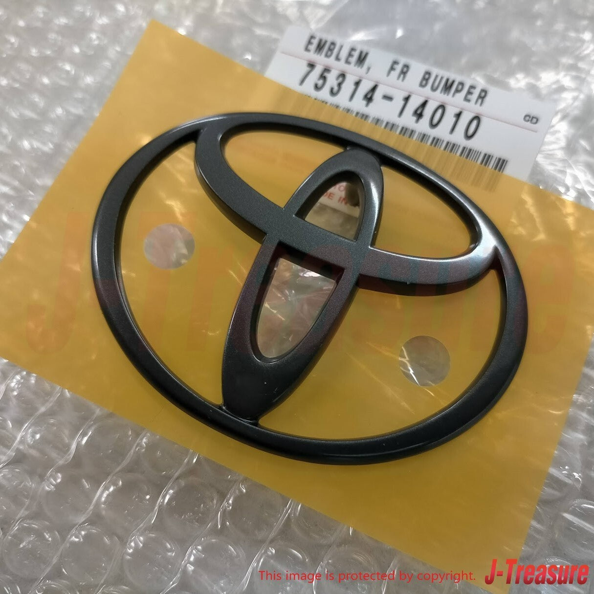 TOYOTA SUPRA JZA80 MK4 93-02 Genuine Emblem Badge Front & Rear Set Gunmetal OEM