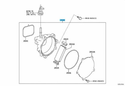 TOYOTA CAMRY 18-21 RAV4 19-21 Genuine  Power Brake Booster Vacuum Pump Assy OEM