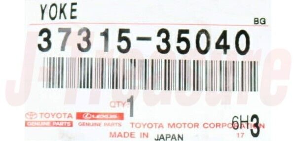 TOYOTA LAND CRUISER FZJ100 95-97 Genuine Universal Joint Flange Yoke 37315-35040