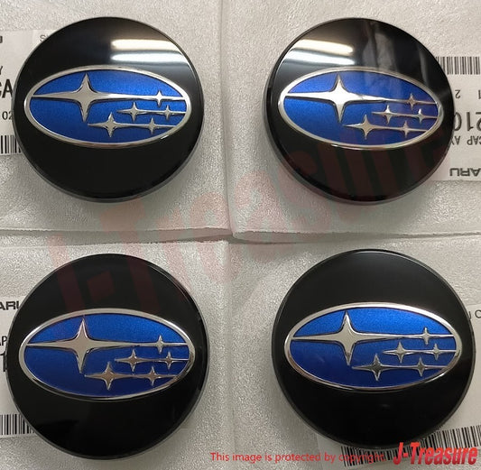 SUBARU BRZ ZC6 13-20 Genuine Wheel Center Cap 49mm Blue 4pcs Set 28821CA011 OEM
