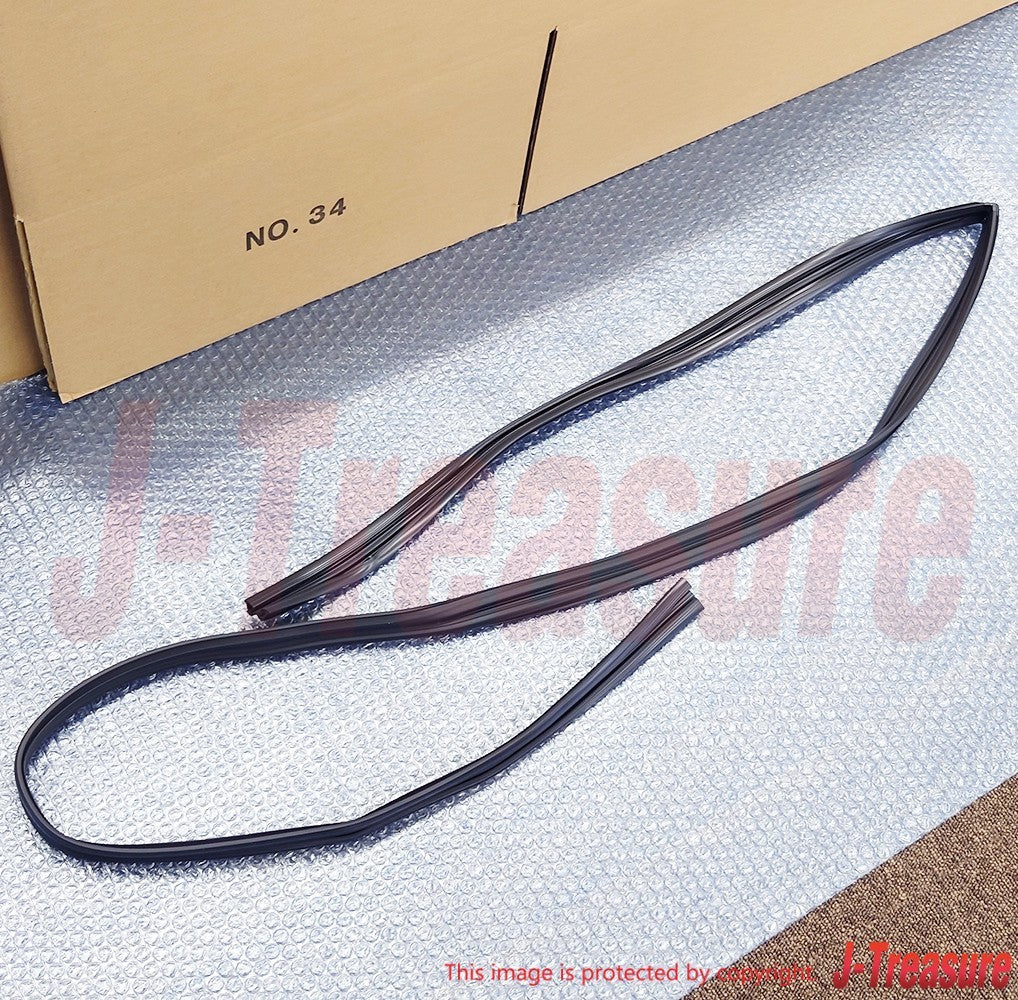 TOYOTA 4RUNNER 85-89 Genuine Front Door Glass Run Channel No Vent 6814189107 OEM