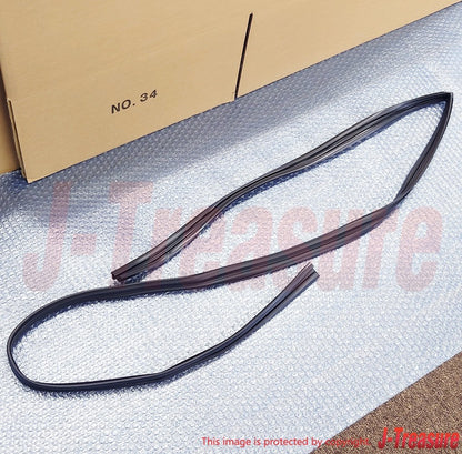 TOYOTA 4RUNNER 85-89 Genuine Front Door Glass Run Channel No Vent 6814189107 OEM