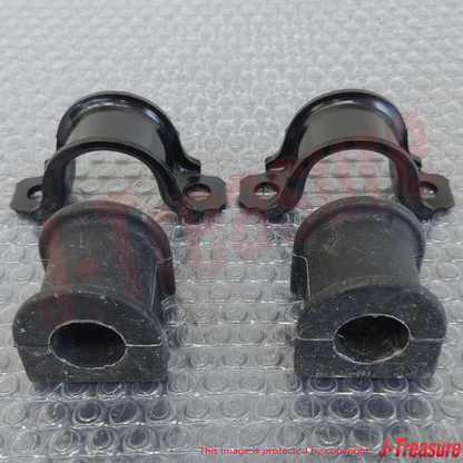 TOYOTA RAV4 ACA2# 01-05 Genuine Front Stabilizer Bracket x2 & Bush x2 set OEM