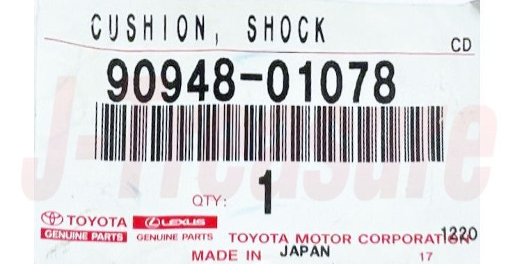 LEXUS LX470 UZJ100 '98-07 Genuine Rear Shock Absorber Cushion No.1 Lower OEM
