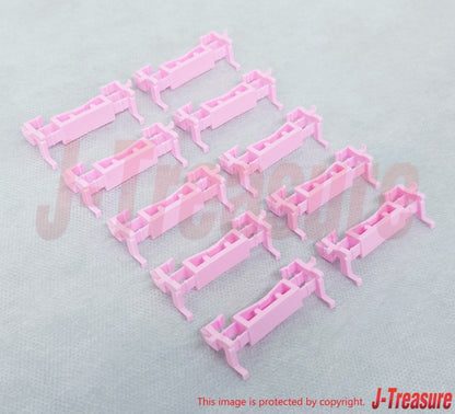 MITSUBISHI LANCER EVOLUTION 10 CZ4A Genuine Drip Moulding Clip 7403A143 x10 Set