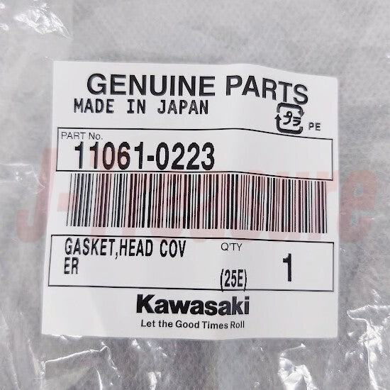 KAWASAKI NINJA ZX-10R ZX1000 04-10 Genuine Head Cover Gasket 11061-0223 OEM