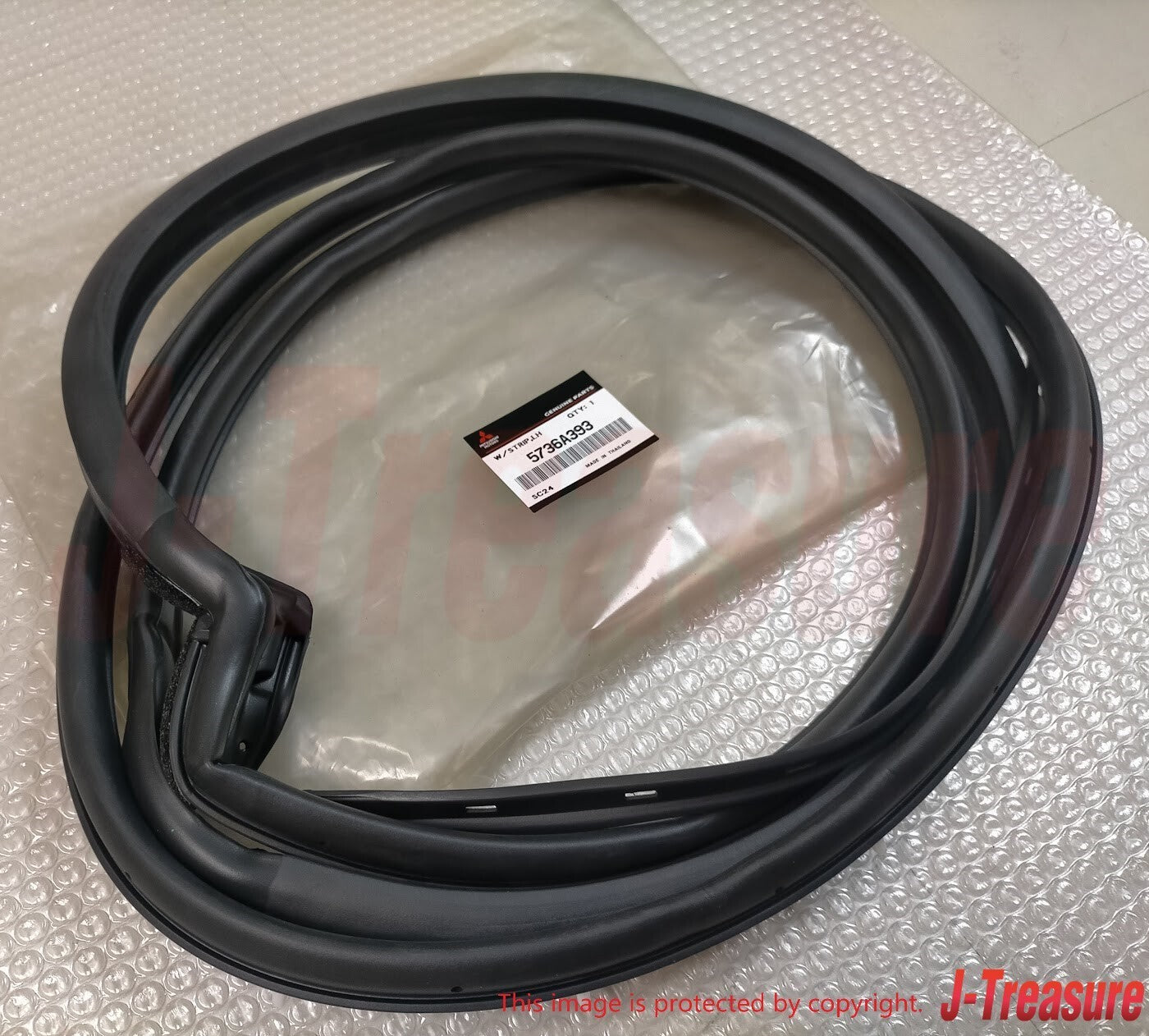 MITSUBISHI LANCER EVO 7 8 9 CT9A Genuine Rear Door Weatherstrip  RH & LH Set OEM