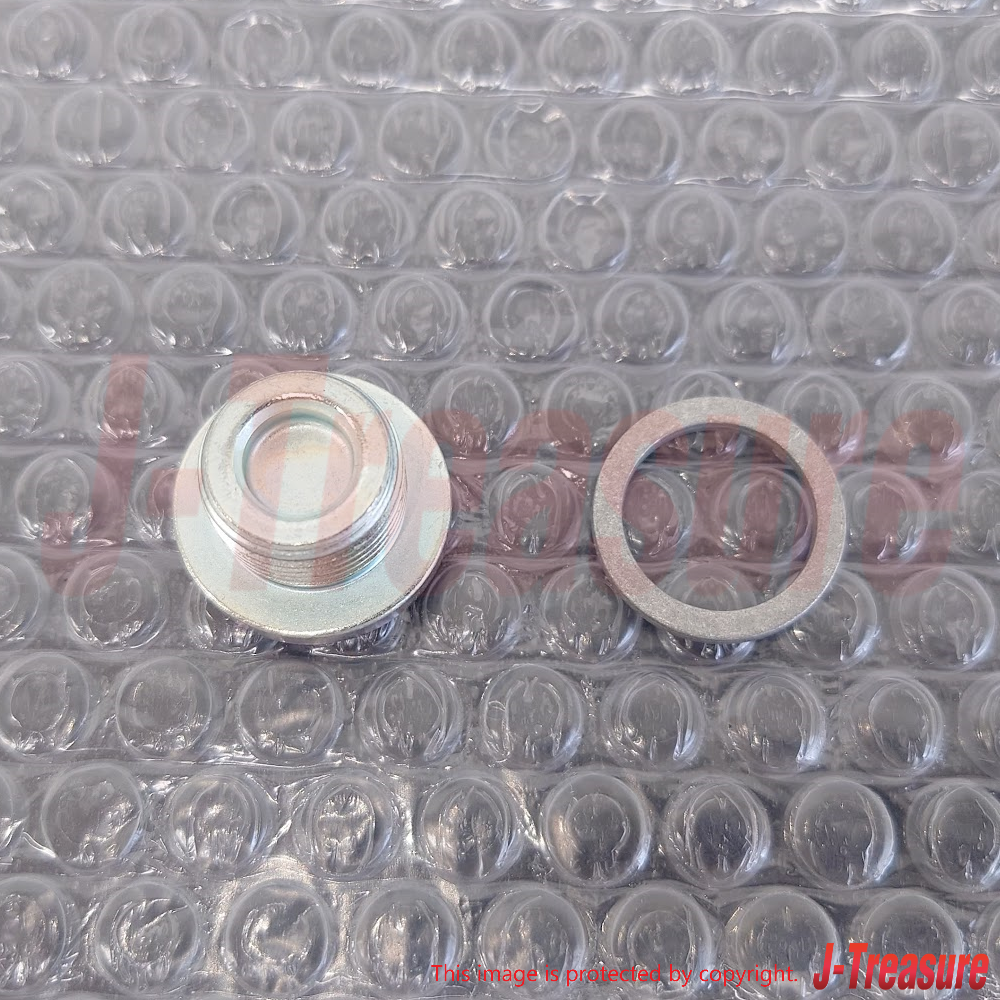 TOYOTA HIGHLANDER ACU2# 01-22 Genuine Transmission Drain Plug & Gasket Set OEM