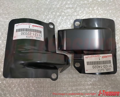 TOYOTA SUPRA JZA80 1993-1998 Genuine Clutch Housing Cover No1 & No2 Set OEM