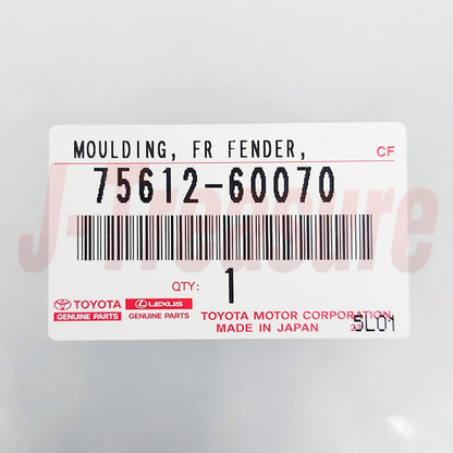 TOYOTA LAND CRUISER FZJ80 '95-97 Genuine Fr/Fender Outside Moulding RH & LH Set