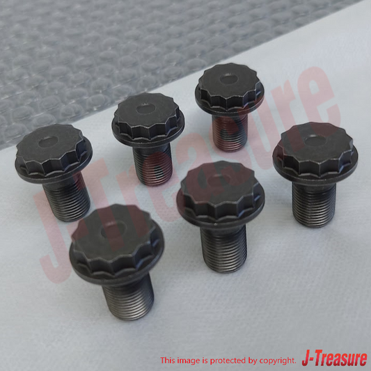 HONDA VEZEL HYBRID RU3 RU4 Genuine Flywheel Bolt 12mm 90011-PM0-000 x6 Set OEM