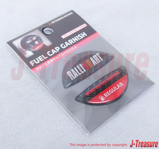 MITSUBISHI Genuine Fuel Cap Garnish "RALLIART" SRG20013R For Regular Vehicles