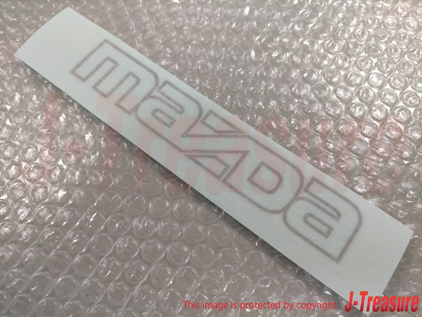 MAZDA MX-5 MIATA NA Genuine Fr/Ornament Decal Light Gray "MAZDA" NA04-51-711 14