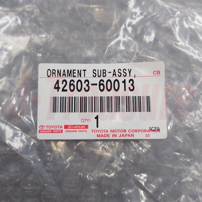 TOYOTA LAND CRUISER FJ70 90-96 Genuine Wheel Hub Ornament Sub-Assy 42603-60013