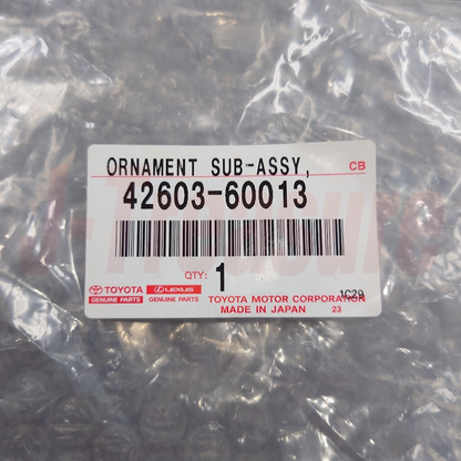 TOYOTA LAND CRUISER FJ70 90-96 Genuine Wheel Hub Ornament Sub-Assy 42603-60013