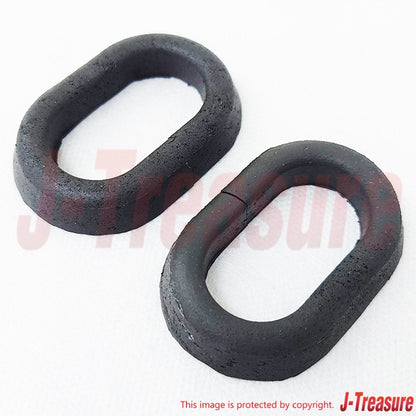 NISSAN DATSUN 1200 B110 B120 UTE SUNNY Genuine Hood Hinge Seal Rubbers 2pcs Set